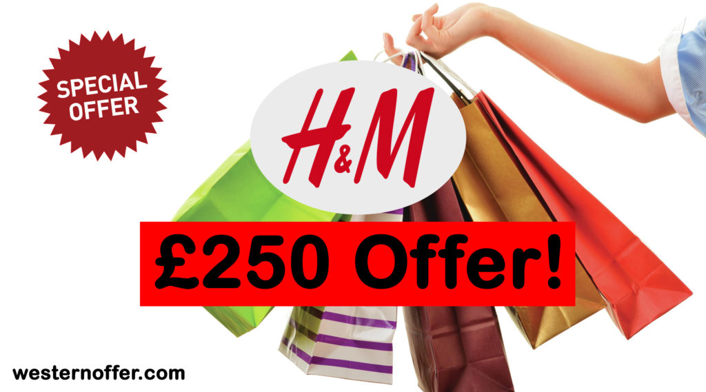 £250 H&M Fashion Gift Card Offer